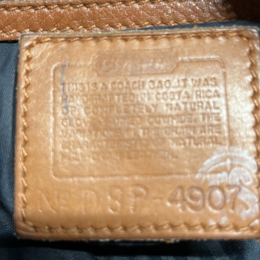 Coach Vintage Tan Leather Sonoma Bucket
Bag Style 4907 - Picture 14 of 14